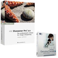 Nik Software Sharpener Pro 2.0 Complete with Genuine Fractals Print Pro 4.1 Bundle