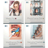 OnOne Photoshop Plug-in Suite Special Bundle Upgrade Version  with Genuine Fractals  Intellihance Pro 4.1  Photoframe Pro 3.0  and Mask PRO 3.0
