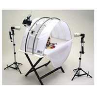 JTL DL-90 Web Tent Kit with One S-45M Master AC Slave Strobe &amp One S-45 AC Slave Strobe