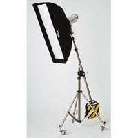 JTL DL-500 Economy Web-Lite Kit with Two 250 Watt Quartz Halogen Lights, Softboxes & Lightstands.