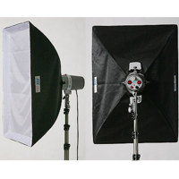 JTL SL-20 Basic Back Light Kit, AC Slave Strobe & Back Light Stand Kit, Guide number 33, ISO 100 @ 10'