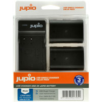 Jupio Value Pack with 2x DMW-BLF19E 7.2V 1860mAh Lithium-Ion Battery and USB Charger
Jupio Value Pack with 2x DMW-BLF19E 7.2V 1860mAh Lithium-Ion Battery and USB Charger
