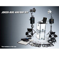 K5600 Joker Bug 800 800 Combination PAR Lamp Head Complete Kit with Two Single Cases AC Only