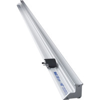 Lupo 200 Striplight 2000 4 x 55 Watt Fluorescent Light with DMX and Manual Control Barndoors and Yoke Complete with 4 x 5400K Lamps