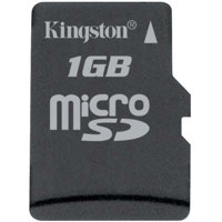 Kingston Technology 1 GB Micro Secure Digital, microSD, Memory Card