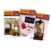 Kodak Dimensional Self Adhesive Stickers - Map & Trail Assortment