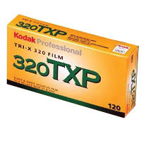 Kodak Tri-X Pan 320  TXP 120 Black &amp White Negative Film ISO 320  120 Size  Pack of 5  USA