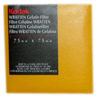Kodak Wratten Gelatin Filter 75mm/3x3" Blue Series Light Balancing #82