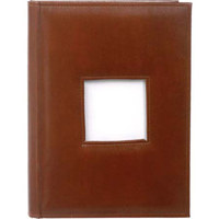 Kleer-Vu Photo / Memo Album, Double Window Collection, Burgundy, Holds 300 4" x 6" Photos, 3 Per Page.