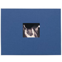 Kolo Newport, Post Bound Scrapbook Inkjet Page Album, 8.5" x 11" (Black Cover - Black Pages)