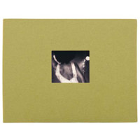 Kolo Newport, Post Bound Scrapbook Inkjet Page Album, 8.5" x 11" (Mango Cover - Soft White Pages)