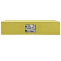 Kolo Havana, Large Photo Storage Box, 2n" h x 12&frac14;" w x 9n" l, (Red)