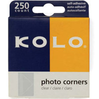 Kolo Photo Mounts Self Adhesive 500 Count, Clear