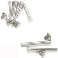 Kolo Nickel-Plated Brass Extension Posts 1" (2.5cm), Pack of Four.