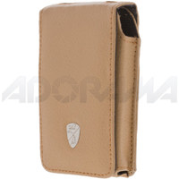 Lamborghini Deluxe Fitted Leather Case for the 30 GB Ipod, Gray.