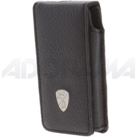 Lamborghini Deluxe Fitted Leather Case for the Ipod Nano  Black.