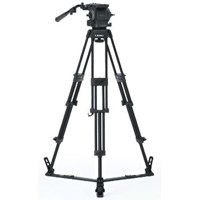 Libec LS 852A Tripod System with T98 Aluminum Tripod H85 Fluid Head PH 7 Pan Arm SP 1 Spreader SC 9 Softcase Supports 38 lbs