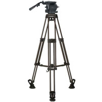 Libec LS 85 Tripod System with T78 Aluminum Tripod H85 Fluid Head PH 7 Pan Arm SP 1 Spreader SC 7 Softcase Supports 38 lbs