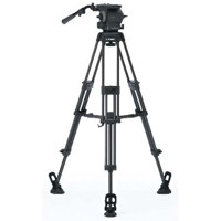 Libec LS 852C Tripod System with T98C Carbon Fiber Tripod H85 Fluid Head PH 7 Pan Arm SP 1 Spreader SC 9 Softcase Supports 38 lbs