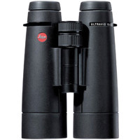 Leica 10 x 42 Ultravid HD  Water Proof Roof Prism Binocular with Black Rubber Armor  with 64 Degree Angle of View  USA