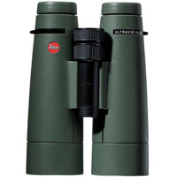 Leica 10 x 50 BR Ultravid  Water Proof Wide Angle Roof Prism Binocular with 66 Degree Angle of View  Black  USA