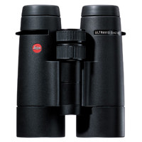 Leica 8 x 42 BL Ultravid  Water Proof Roof Prism Binocular with 74 Degree Angle of View  Black Classic Leather  USA
