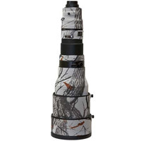 LensCoat Lens Cover for the Nikon 600mm f 4G ED AF-S Vibration Reduction Lens - Realtree Hardwoods Snow (hws)