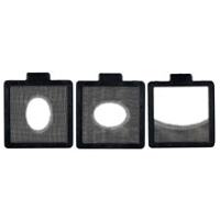 Lindahl Pro Mesh Low-Key Vignettes  Rectangluar Format for Normal Lenses - Package of 3