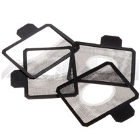 Lindahl Pro Mesh High-Key Vignettes, Square Format for Normal & Long Lenses - Package of 4
