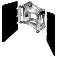 Light Impressions 3 Ring Archival Binder Box Storage Album with 2.5" D Rings, 14" x 12-5/8" x 3-5/8", Holds Pages up to 10&frac14;" x 12&frac12;", Black