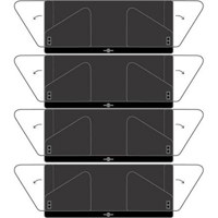 Lowel Fin-S, Set of 4 Barndoor Leaf Extensions for the Omni or DP Lights.