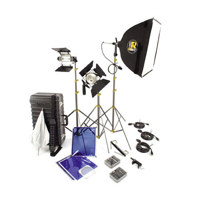 Lowel TotaOmni Core 55 Kit Quartz Lighting Outfit with TO 83 Case