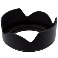 Adorama 72mm Wide Angle Digital Lens Hood - Petal Shaped