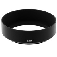 Adorama 67mm Metal Lens Hood