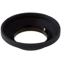 Adorama 49mm Wide Angle Rubber Lens Hood
