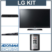LG 55LW5600 55 inch Class 3D LED TV Full HD 1080p Resolution Bundle with FREE LG BD650 3D Blu Ray Player LG LSB306 Sound Bar LG AG F216 Cinema 3D Glasses Family Pack 6 Pairs