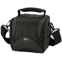 Lowepro Apex 110 All Weather Shoulder Bag for Compact Digital Cameras or Digital SLRs, Single Compartment Design, Arctic Blue / Black