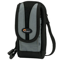 Op/Tech Zippeez, Soft Belt Style Pouch for Small Digital Point-n-Shoot Cameras, Large, Black.