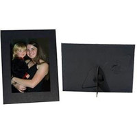 Collectors Gallery Contemporary White Portrait Folder Frame, Vertical Format, 7" x 5", 10 Pack