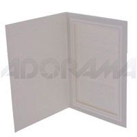 Adorama Picture Folder Frame, Gray, for a 4" x 5" Photo.