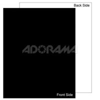 Adorama 8&quot x 10&quot Double Weight Mount Boards  Black &amp White Finish  Pack of 10.