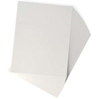 Collectors Gallery Contemporary White Portrait Folder Frame, Vertical Format, 5" x 4", 10 Pack