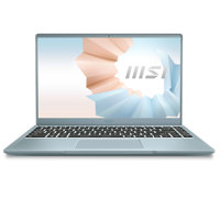 

MSI Modern 14 B11SB-289 14" Full HD Notebook Computer, Intel Core i7-1165G7 2.8GHz, 16GB RAM, 512GB SSD, NVIDIA GeForce MX450 2GB, Windows 10 Home, Free Upgrade to Windows 11, Blue Stone