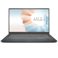 

MSI Modern 15 A11SB-059 15.6" Full HD Notebook Computer, Intel Core i7-1165G7 1.2GHz, 32GB RAM, 1TB SSD, NVIDIA GeForce MX450 2GB, Windows 10 Pro, Free Upgrade to Windows 11, Carbon Gray