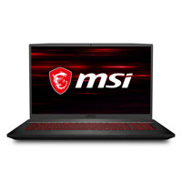 

MSI GF75 Thin 10SCSXR-619 17.3" Full HD 144Hz VR Ready Gaming Notebook Computer, Intel Core i5-10300H 2.5GHz, 8GB RAM, 512GB SSD, NVIDIA GeForce GTX 1650 Ti 4GB, Windows 10 Home, Free Upgrade to Windows 11, Aluminum Black