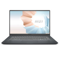 

MSI Modern 15 A5M-072 15.6" Full HD Notebook Computer, AMD Ryzen 7 5700U 1.8GHz, 8GB RAM, 512GB SSD, Windows 10 Home, Free Upgrade to Windows 11