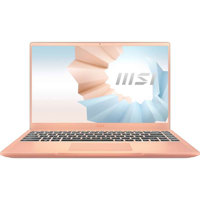 

MSI Modern 14 B11MO-609 14" Full HD Notebook Computer, Intel Core i3-1115G4 3.0GHz, 8GB RAM, 512GB SSD, Windows 10 Home, Free Upgrade to Windows 11, Beige Mousse