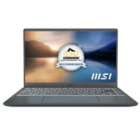 

MSI Prestige 14 EVO A11MO-053 14" Full HD Notebook Computer, Intel Core i5-1155G7 2.5GHz, 16GB RAM, 512GB SSD, Windows 10 Home, Free Upgrade to Windows 11, Carbon Gray