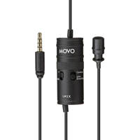 Movo Photo LM1X Clip-On Omnidirectional Lavalier Microphone with Audio Level Attenuation
Movo Photo LM1X Clip-On Omnidirectional Lavalier Microphone with Audio Level Attenuation