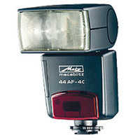 Metz 44 Series AF-4C, E-TTL Shoe Mount Flash for Canon Digital Cameras, Guide Number 144, ISO 100 ft.